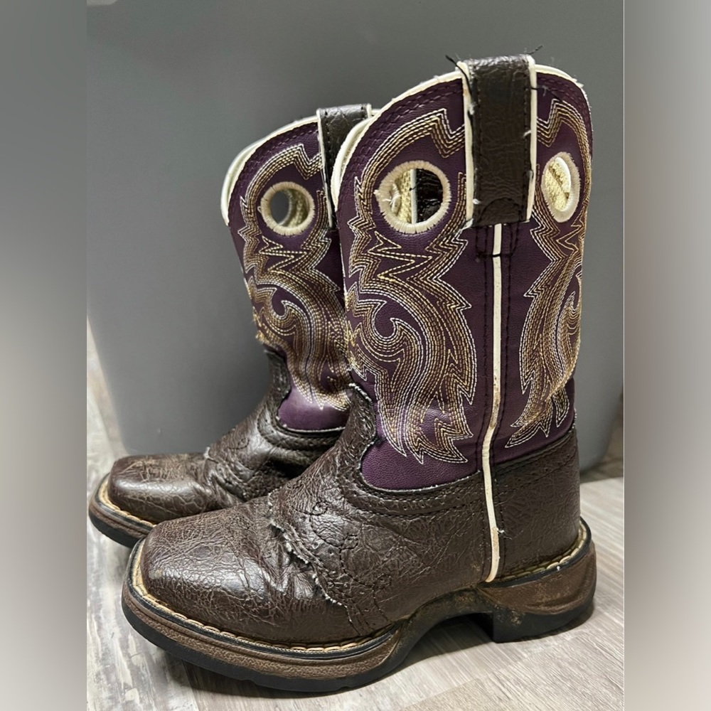 Girls Durango Western Boots Size 9M.